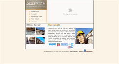 Desktop Screenshot of calcestruzzi-si.it